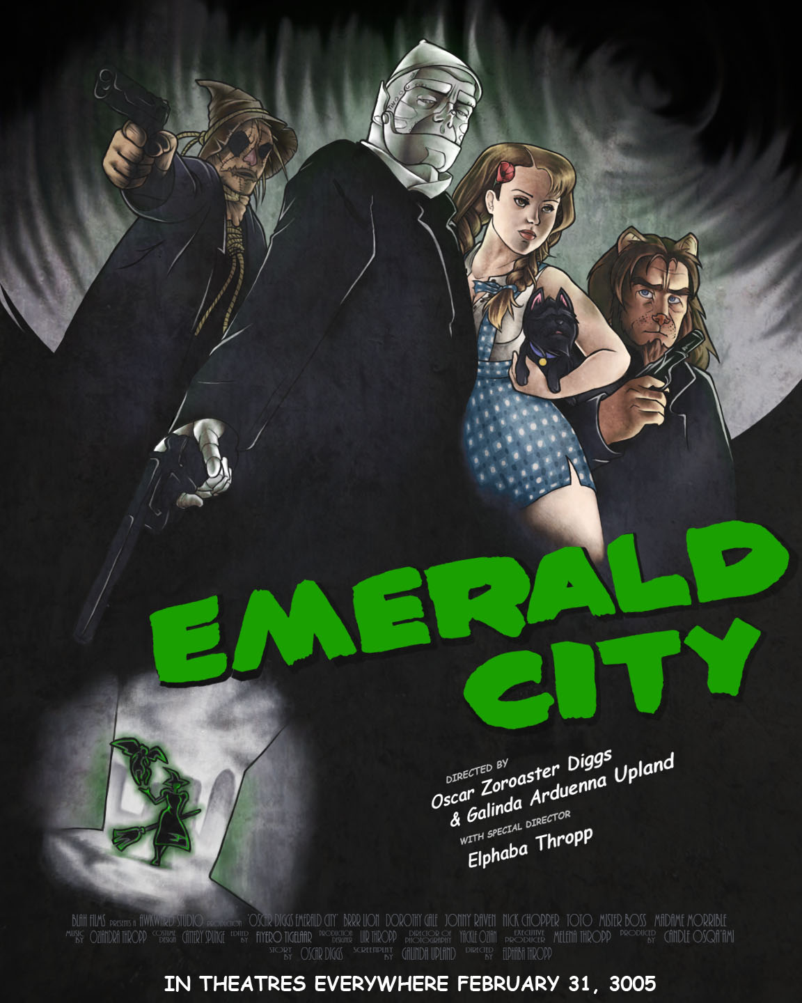 Emerald city movie poster shana